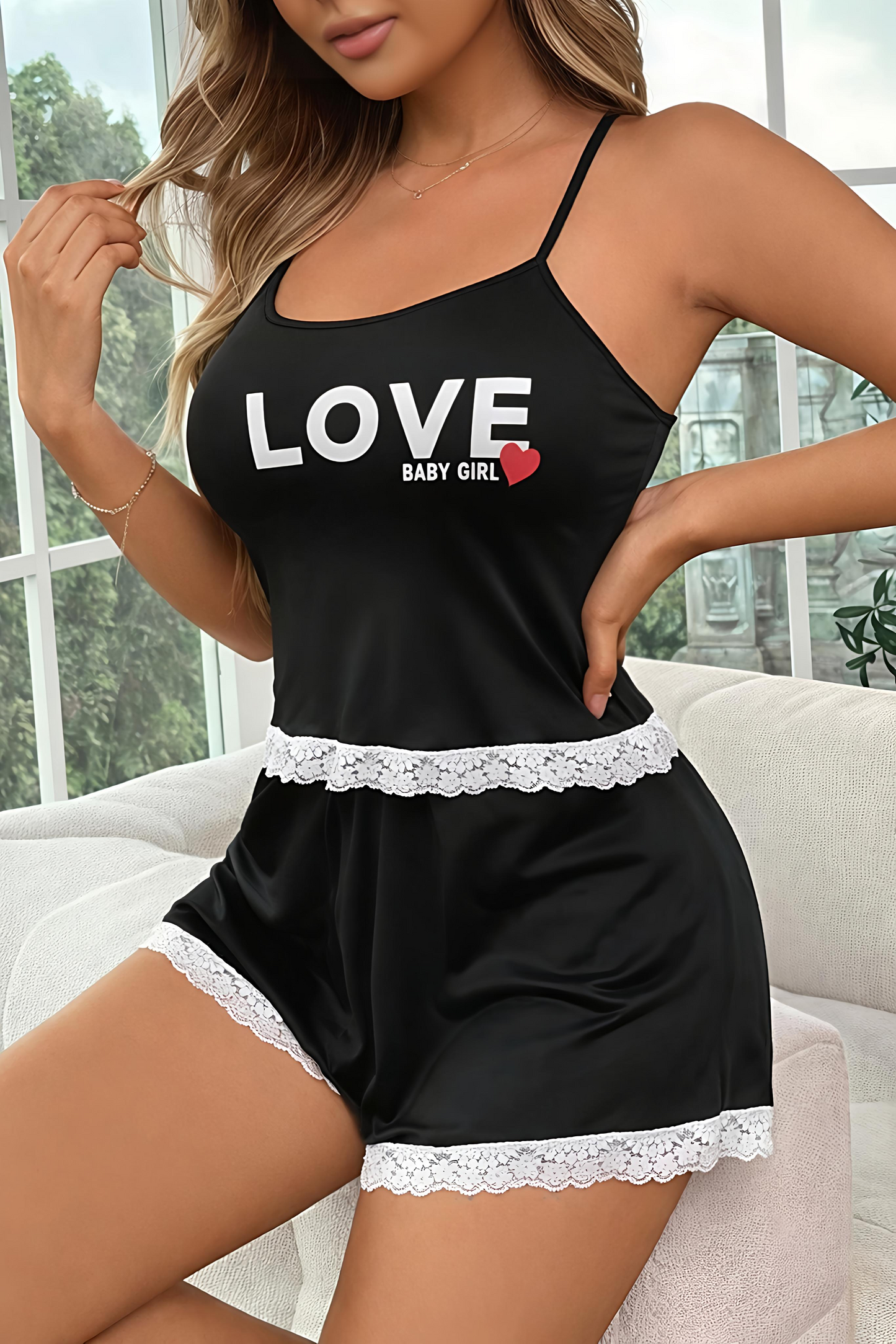 Women's Summer Comfortable Short Tops Set